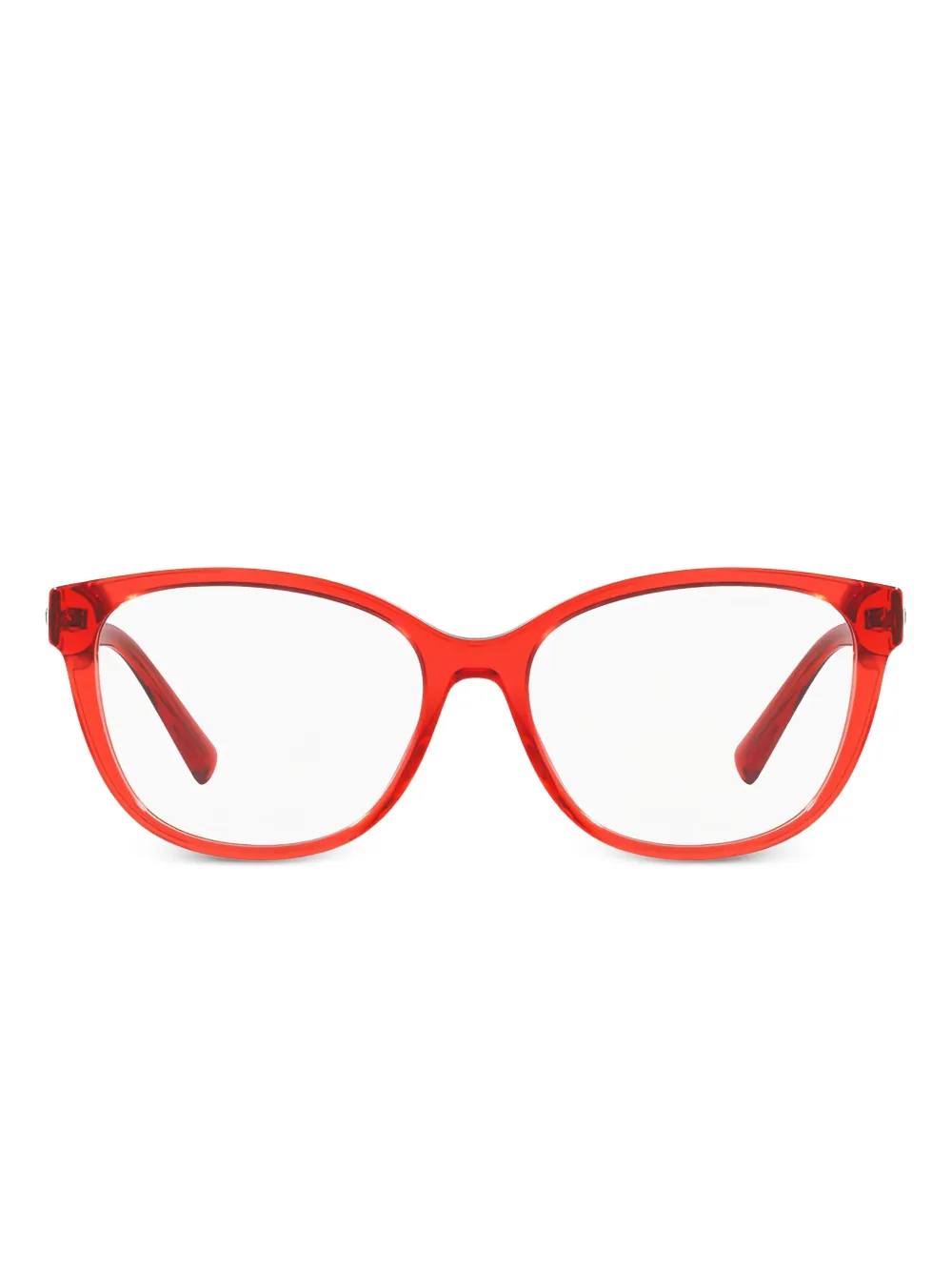 cat-eye full-rim optical glasses
