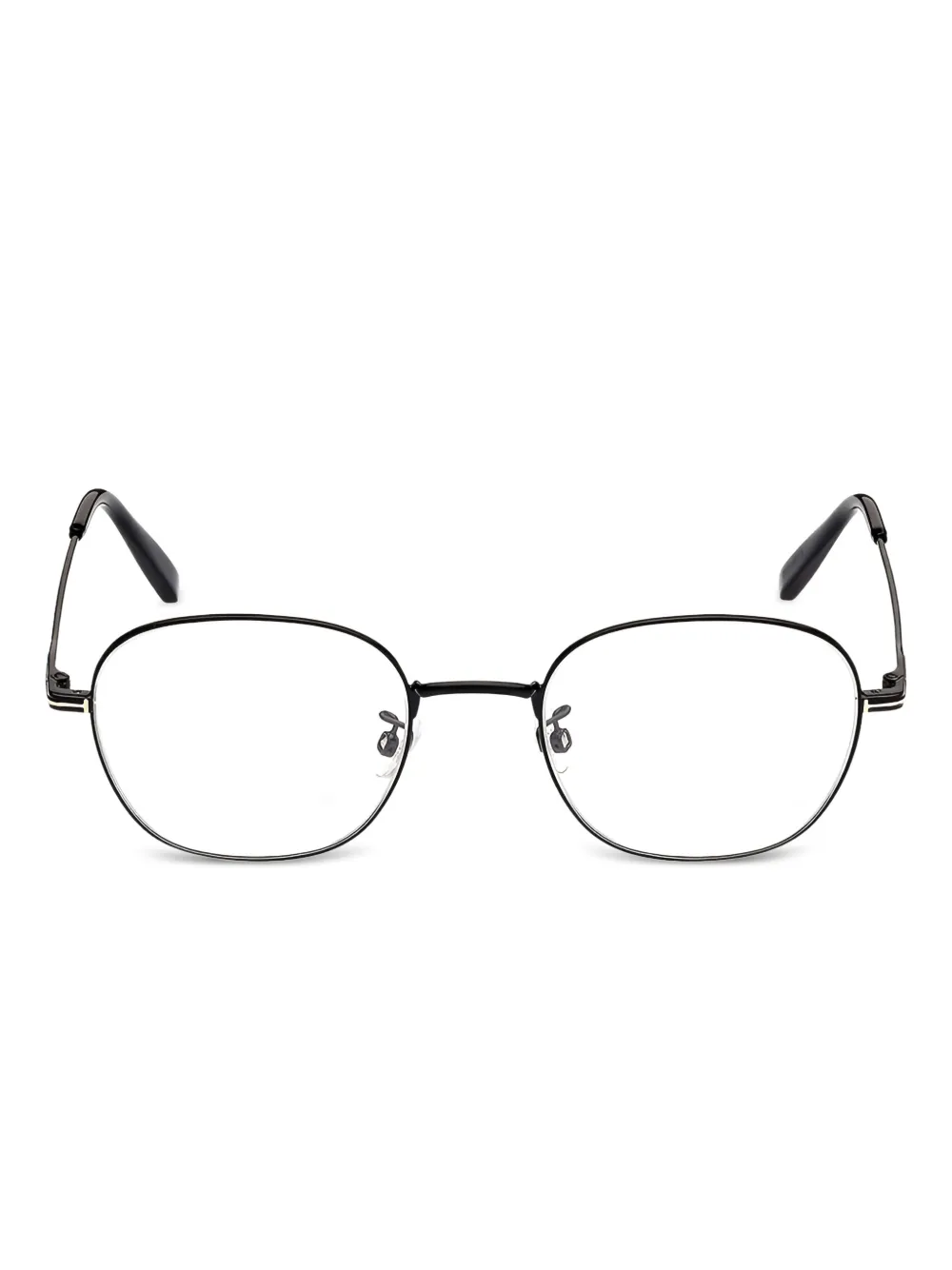 TOM FORD Eyewear Bril met rond montuur Zwart