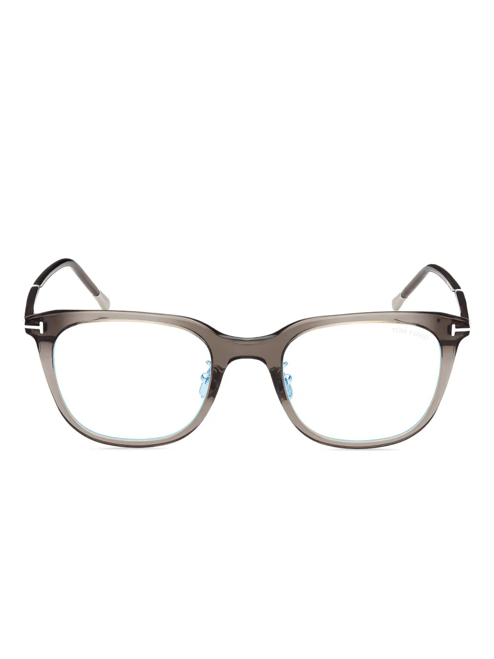 TOM FORD Eyewear Bril met vierkant montuur Grijs