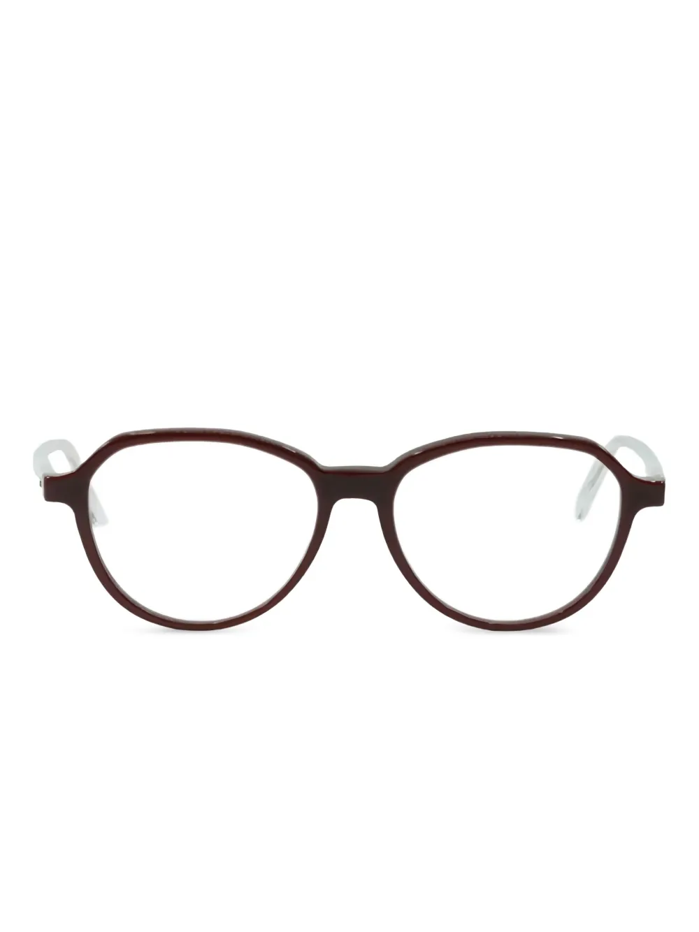 Loewe Round-frame Glasses In Brown