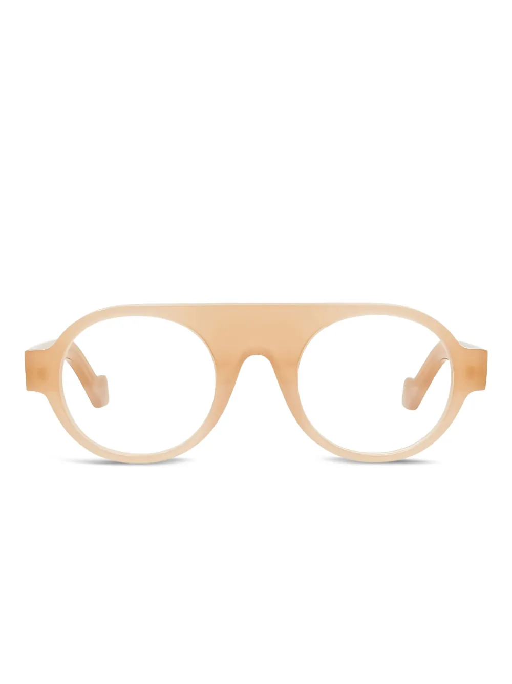 Loewe Round-frame Glasses In Neutral