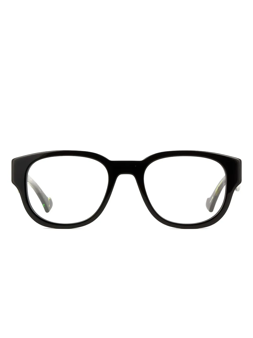 Gucci Eyewear Bril met rond montuur Groen