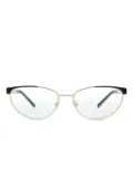 Versace Eyewear cat-eye optical glasses - Gold
