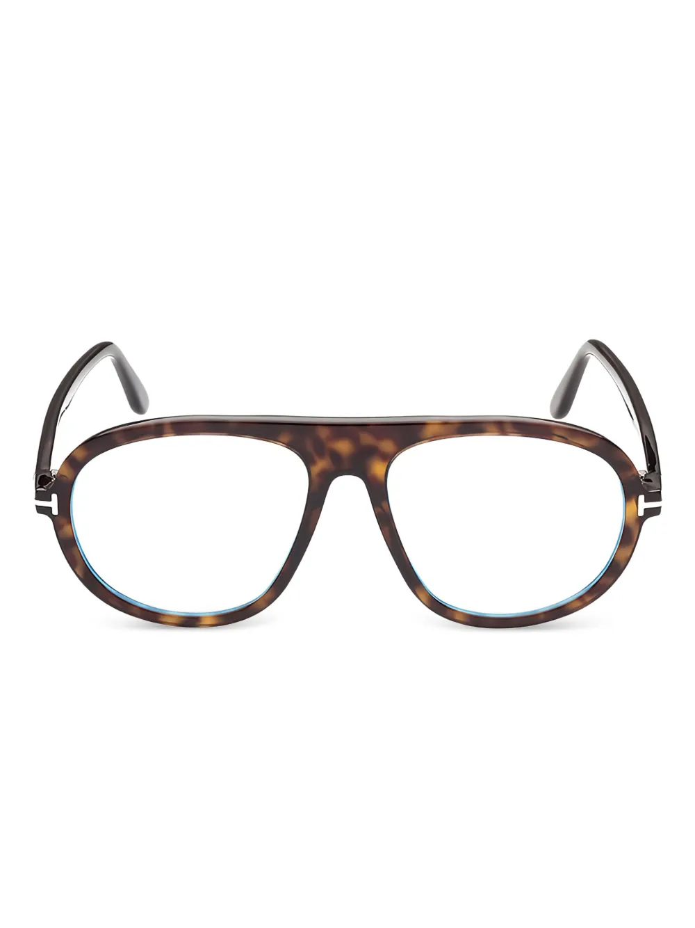TOM FORD Eyewear Bril met piloten montuur Bruin