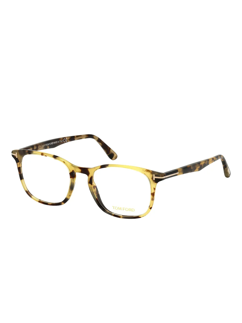 TOM FORD Eyewear Bril met vierkant montuur Bruin