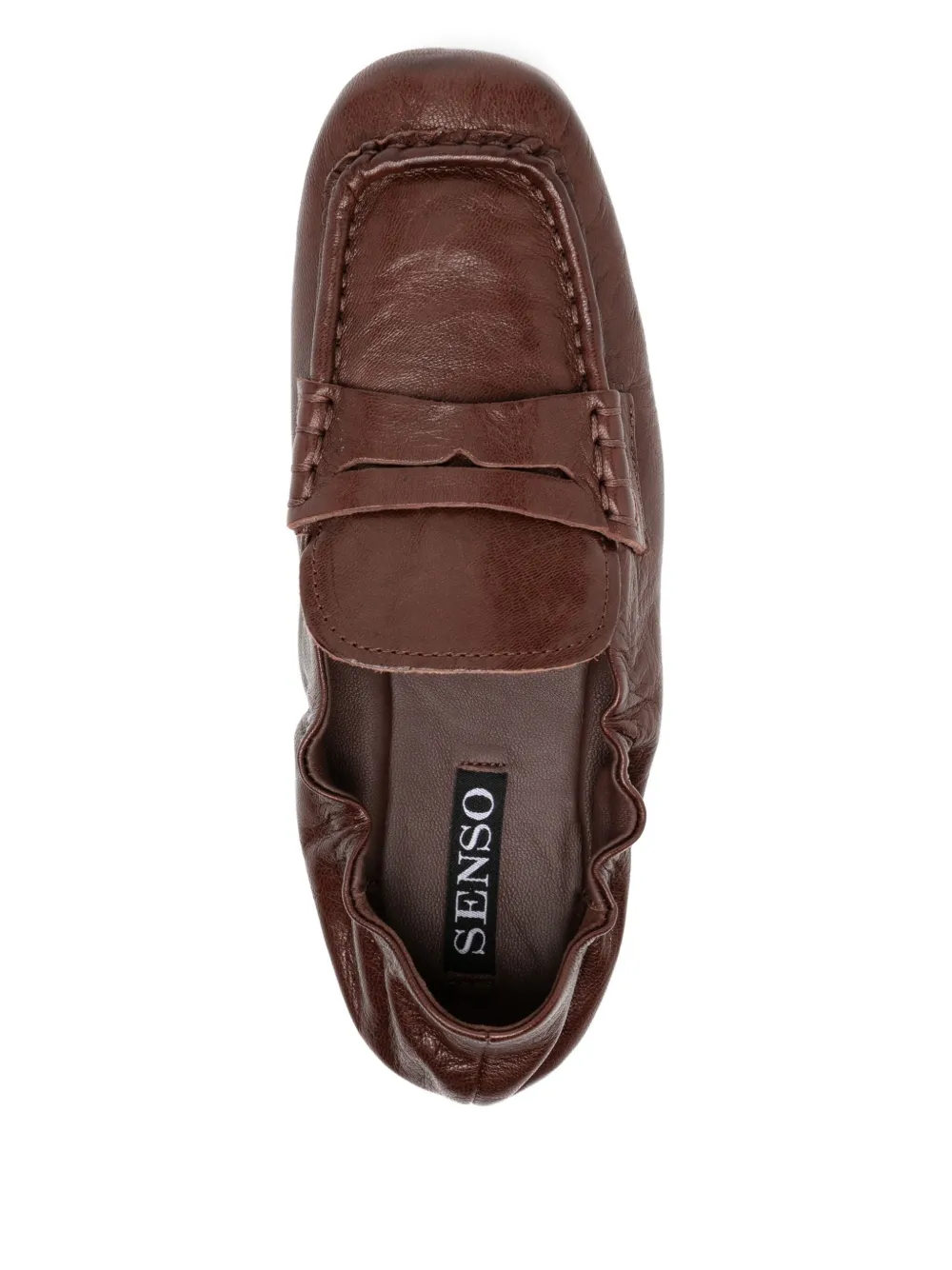 Senso astro ii leather loafers Brown