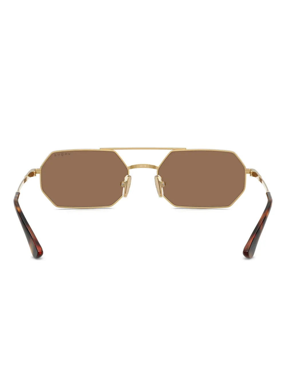 Vogue Eyewear Zonnebril met geometrisch montuur Goud