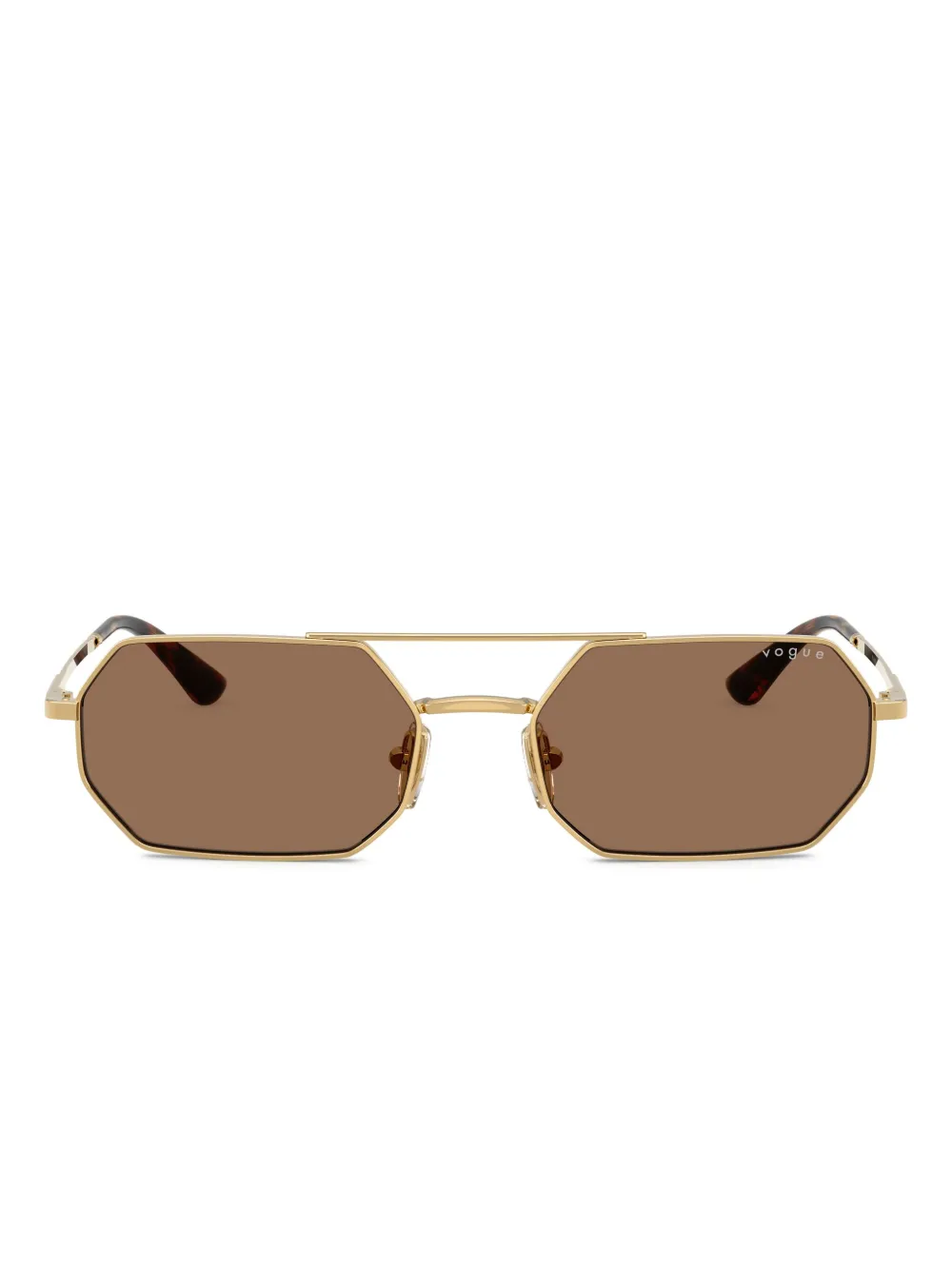 Vogue Eyewear geometric-frame sunglasses | Gold | Image 1