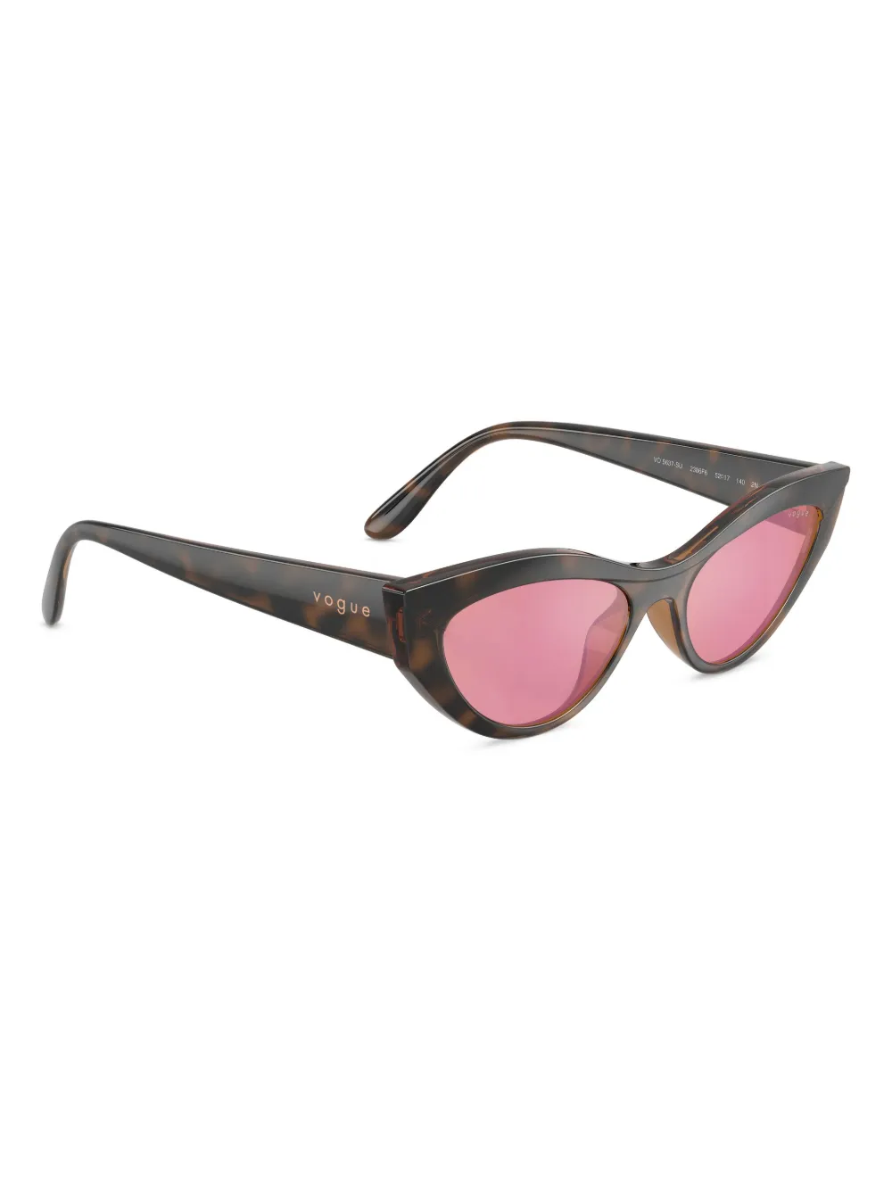 Vogue Eyewear Zonnebril met cat-eye montuur Bruin