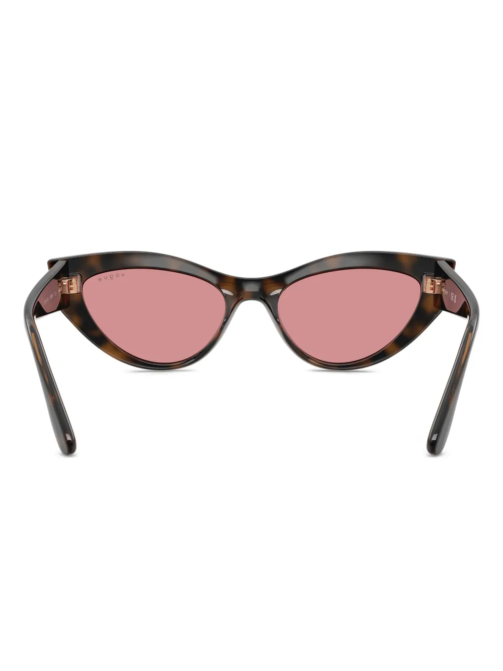 Vogue Eyewear Zonnebril met cat-eye montuur Bruin