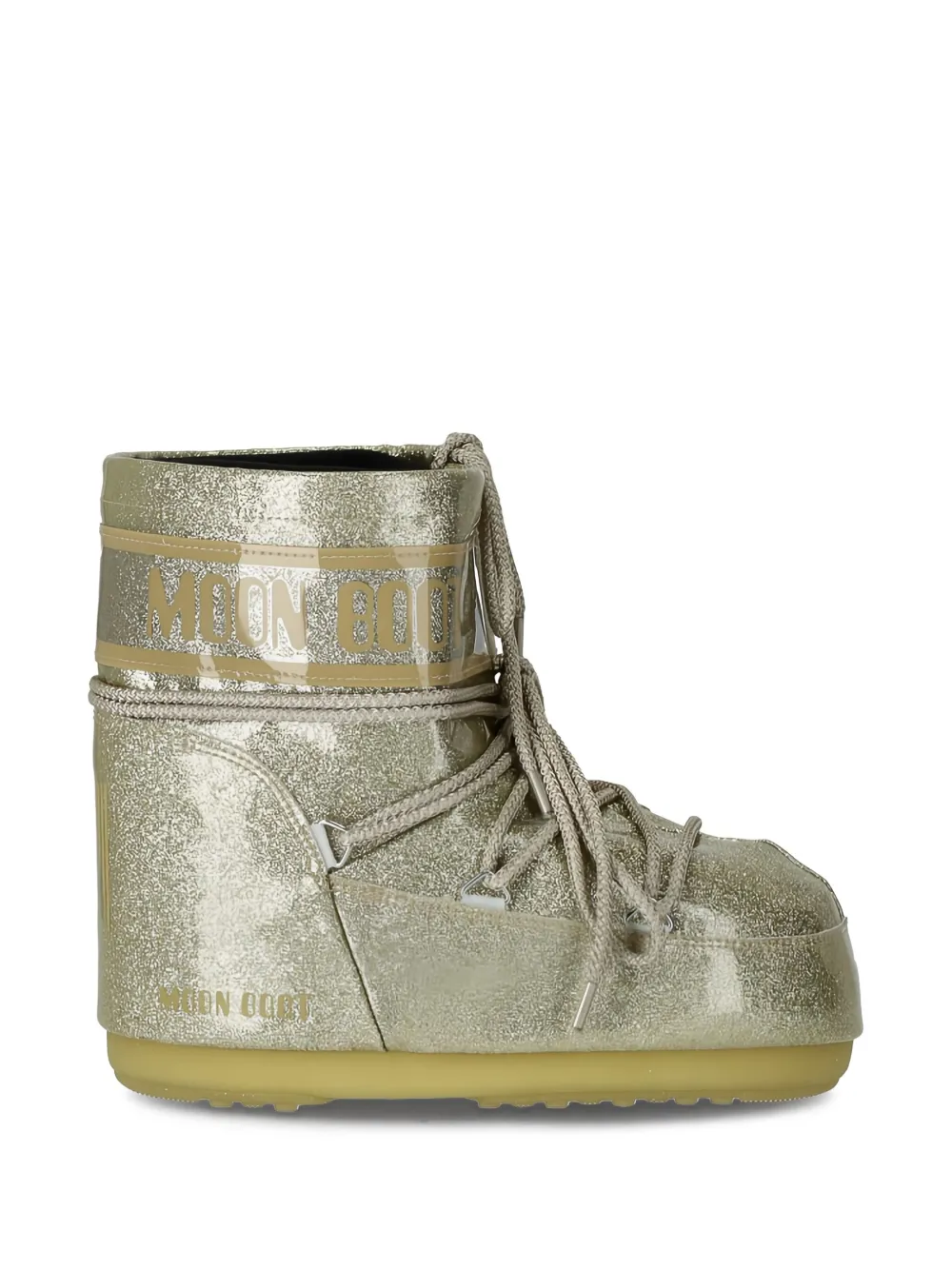 Moon Boot glitter-detailing snow boots Gold