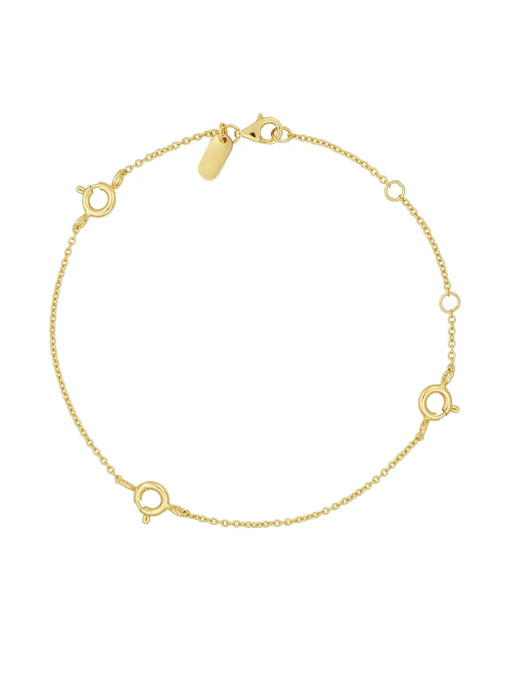 Design letters Ruth Anchor ブレスレット - ゴールドトーン Design letters Ruth Anchor ブレスレット - ゴールドトーン