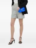 Custommade embellished pocket shorts - White