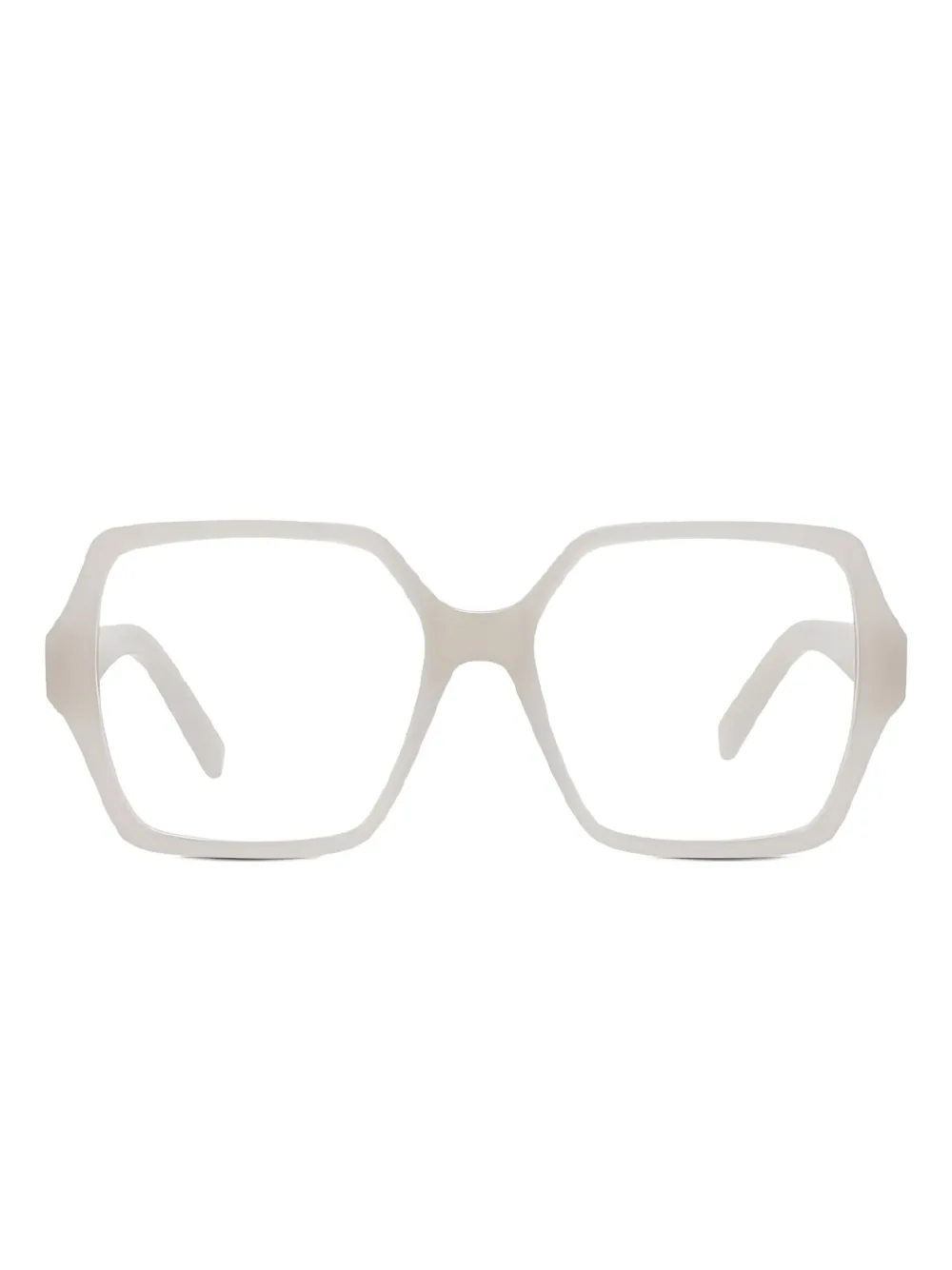 oversized-frame glasses