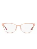 Versace Eyewear cat-eye frame glasses - Pink