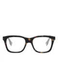 FENDI square-frame glasses - Brown