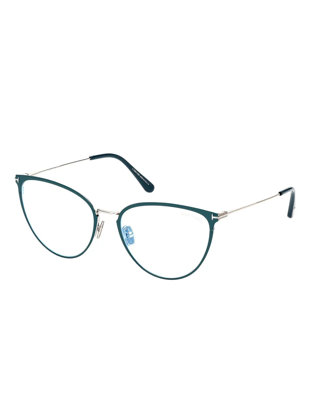 TOM FORD Eyewear Bril met cat-eye montuur Blauw
