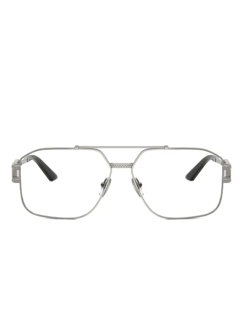 Versace Eyewear metal-frame pilot-frame glasses
