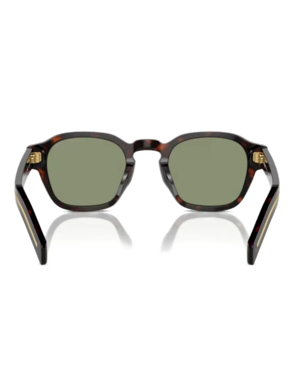 Prada Eyewear A16S gold-detail sunglasses Bruin