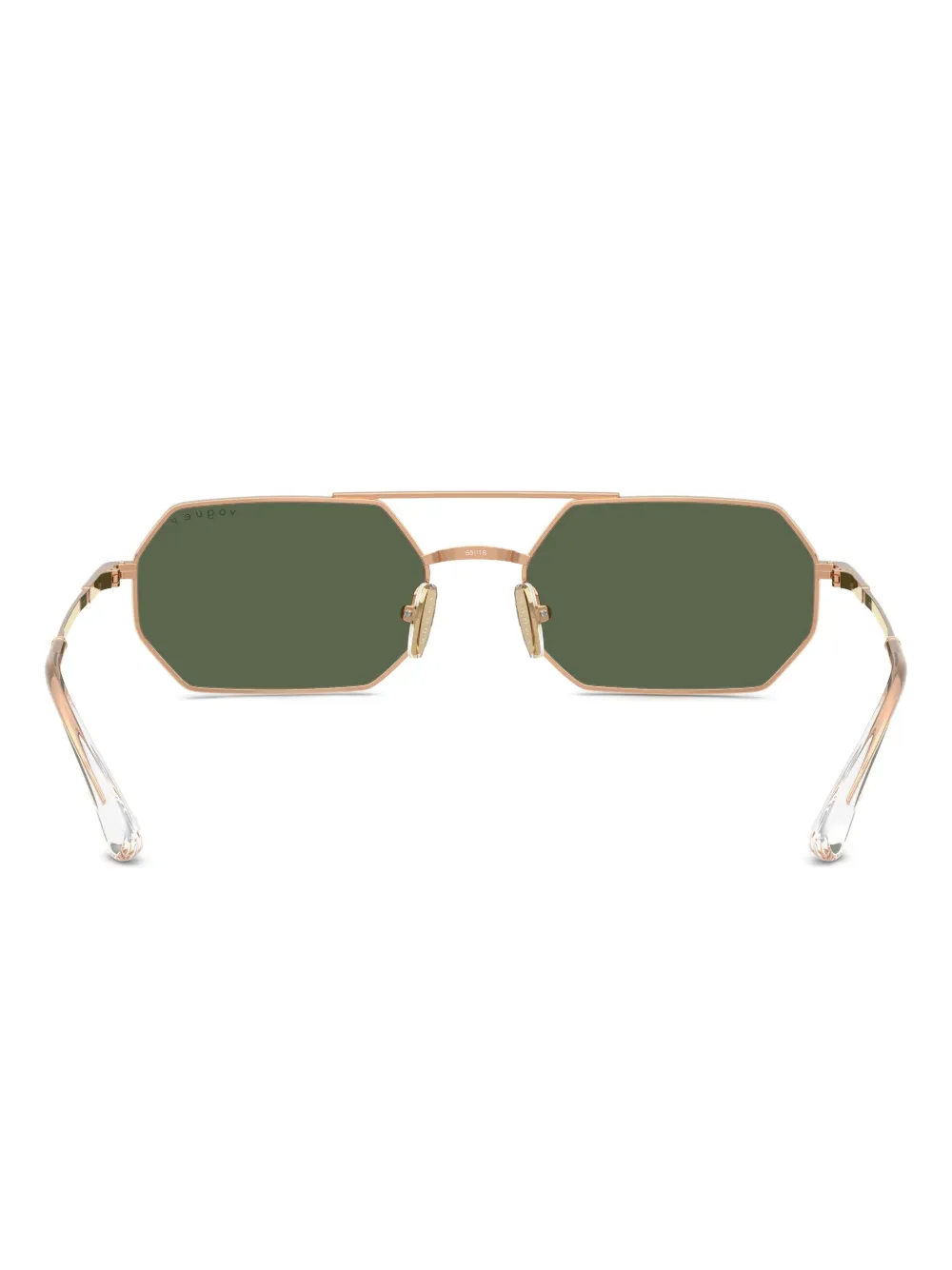 Vogue Eyewear Zonnebril met geometrisch montuur Roze