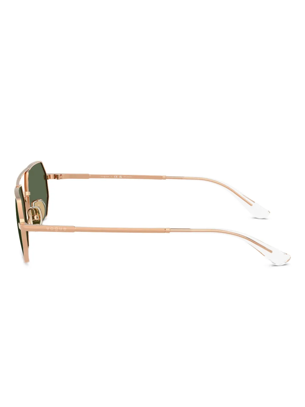 Vogue Eyewear Zonnebril met geometrisch montuur Roze