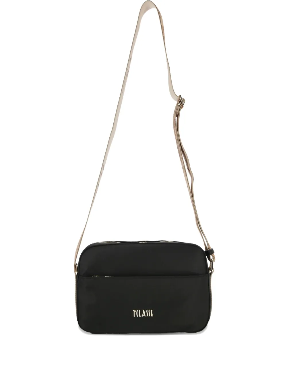 ALVIERO MARTINI 1° CLASSE Borsa a spalla con stampa mappa - Nero