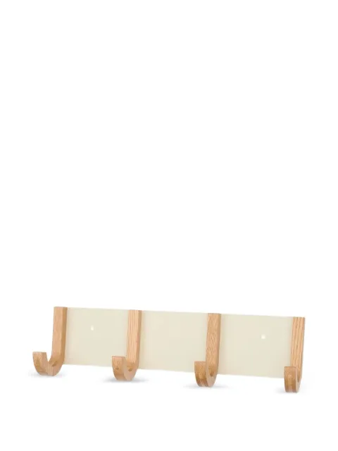 Design letters Jay Rack 4 oak-wood wall hook shelving (43cm)