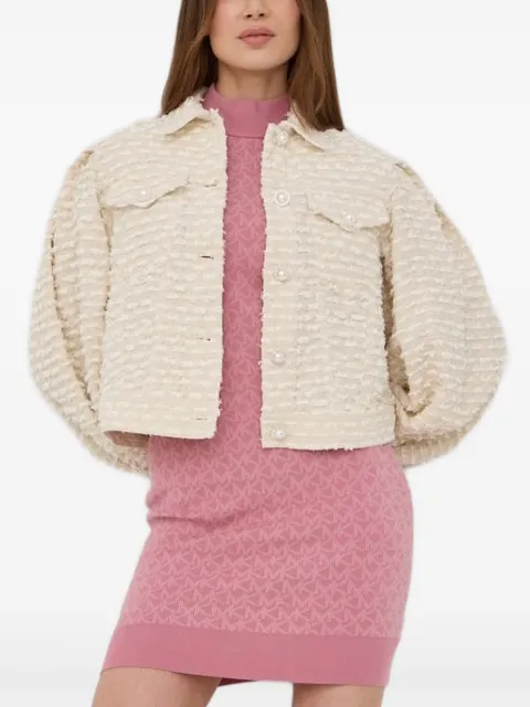 Custommade embellished bouclé tweed jacket