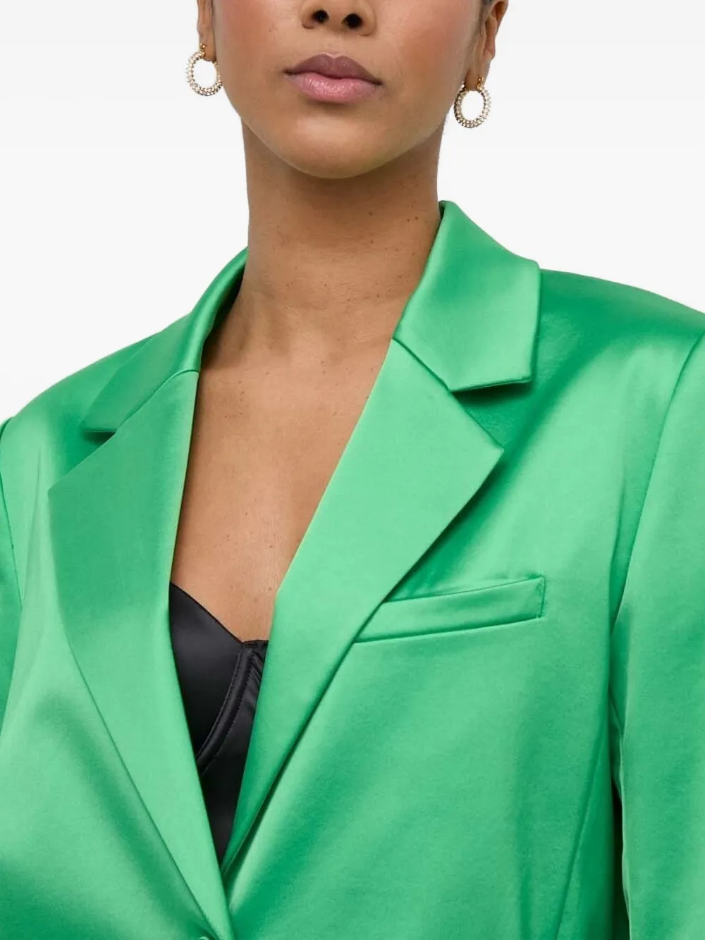  Custommade Blazer Francine Con Decorazione - Verde 
