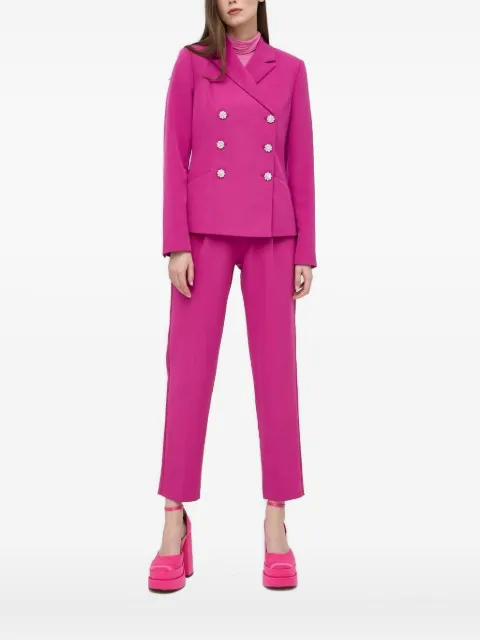 Custommade embellished double-breasted blazer