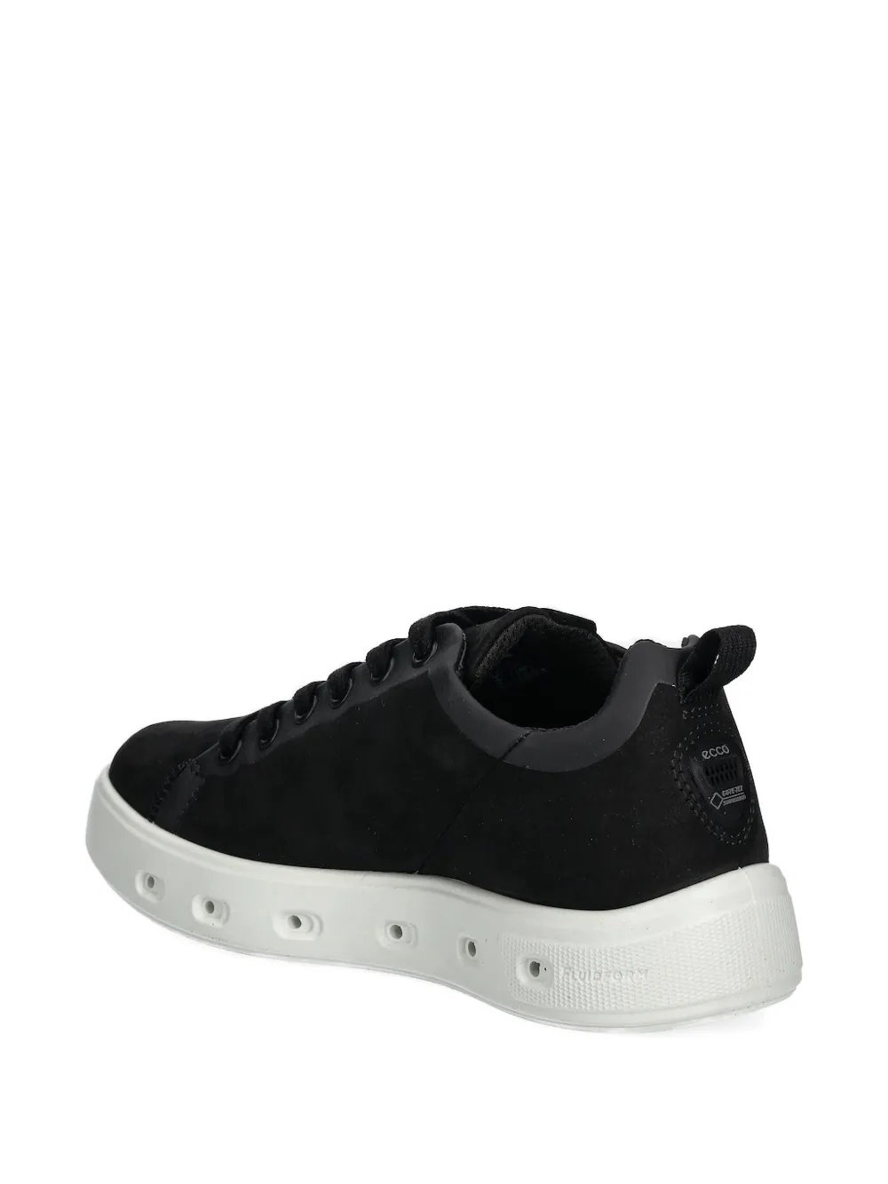 Ecco Street 720 Lace-up Sneakers In Black