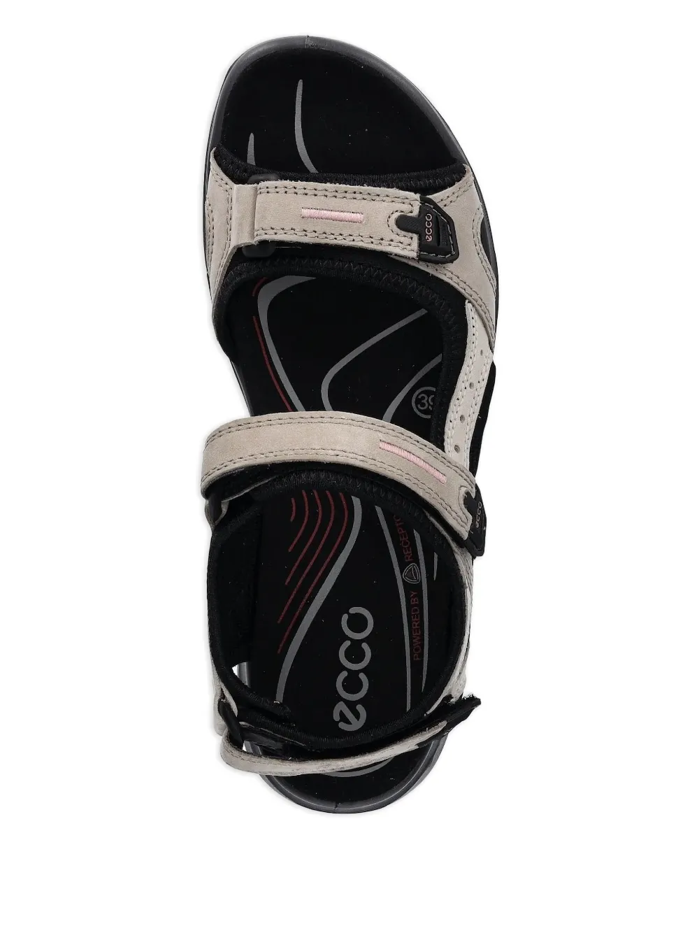 ECCO Offroad sandalen met twee bandjes Beige