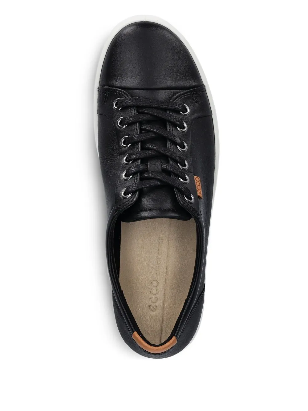 ECCO Leren sneakers - Zwart