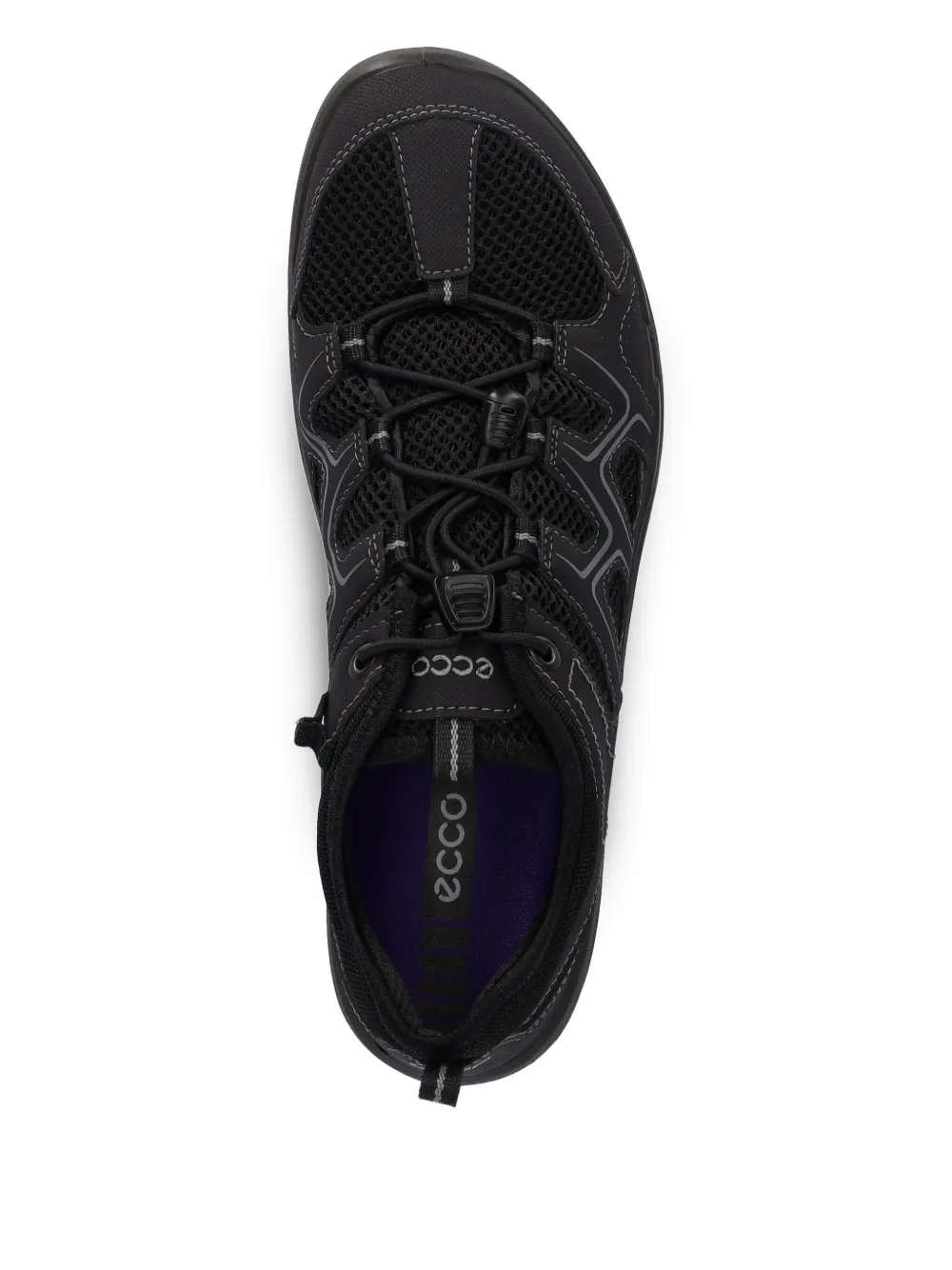 ECCO Terracruise sneakers met mesh vlakken Zwart
