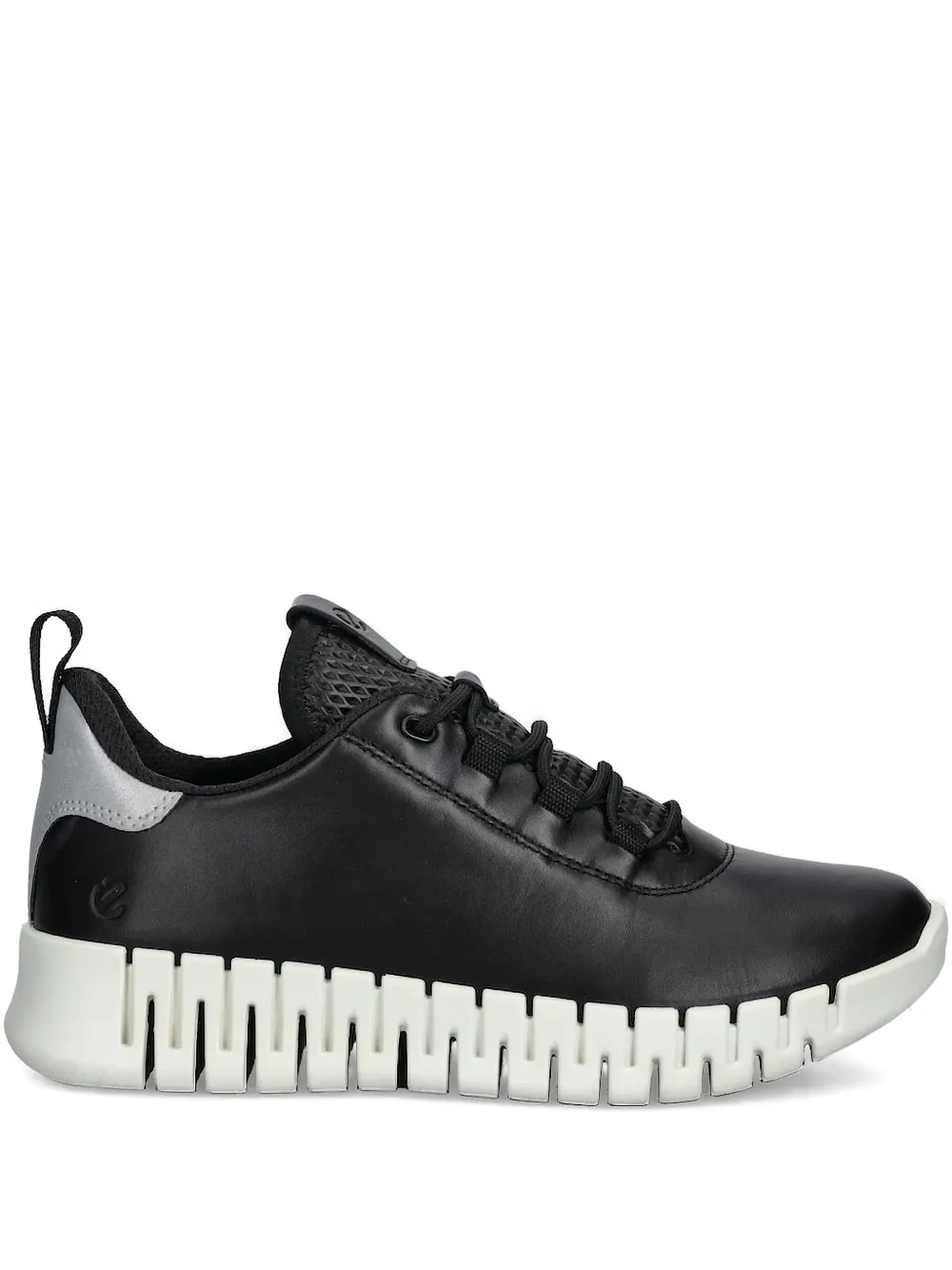 ECCO Gruuv leather sneakers | Black | Image 1