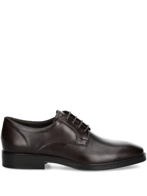 ECCO leather lace-up derby shoes
