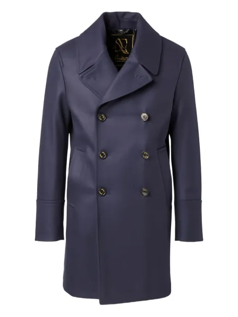 Sealup double-breasted wool coat