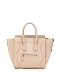 Céline Pre-Owned 2013 Micro Leather Luggage tote bag - Brown
