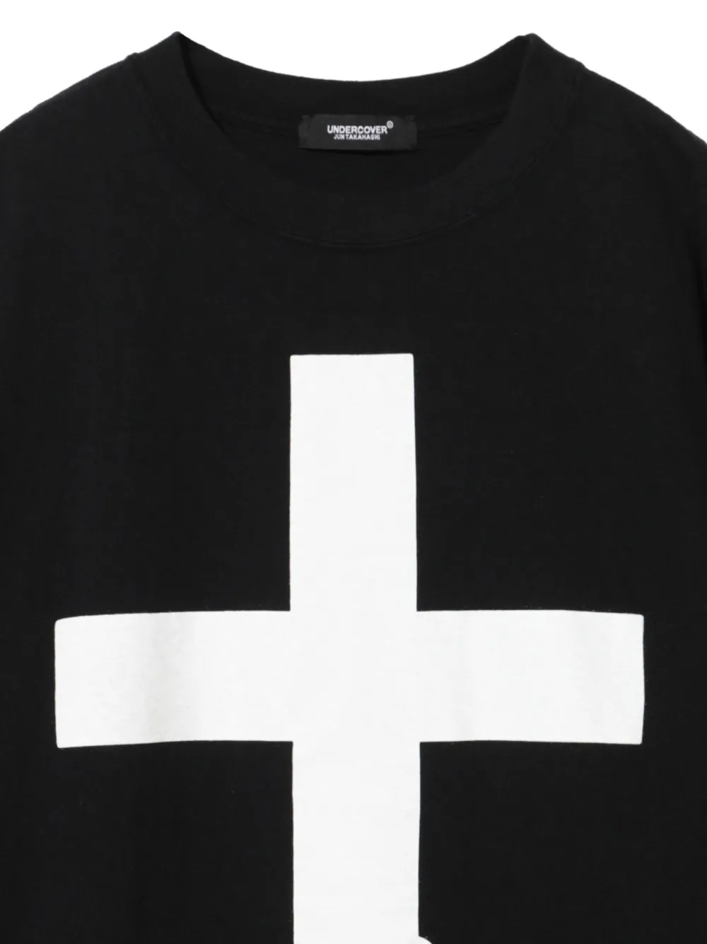 Undercover cross-screw T-shirt Zwart