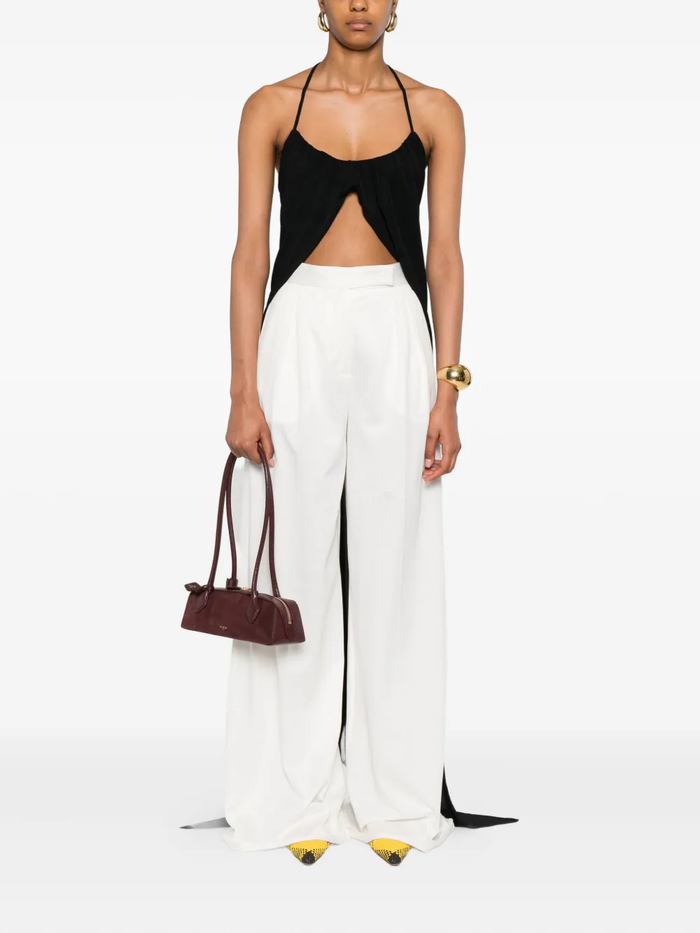Alaïa cut-out halter neck top | Vests & Tank Tops | Image 2