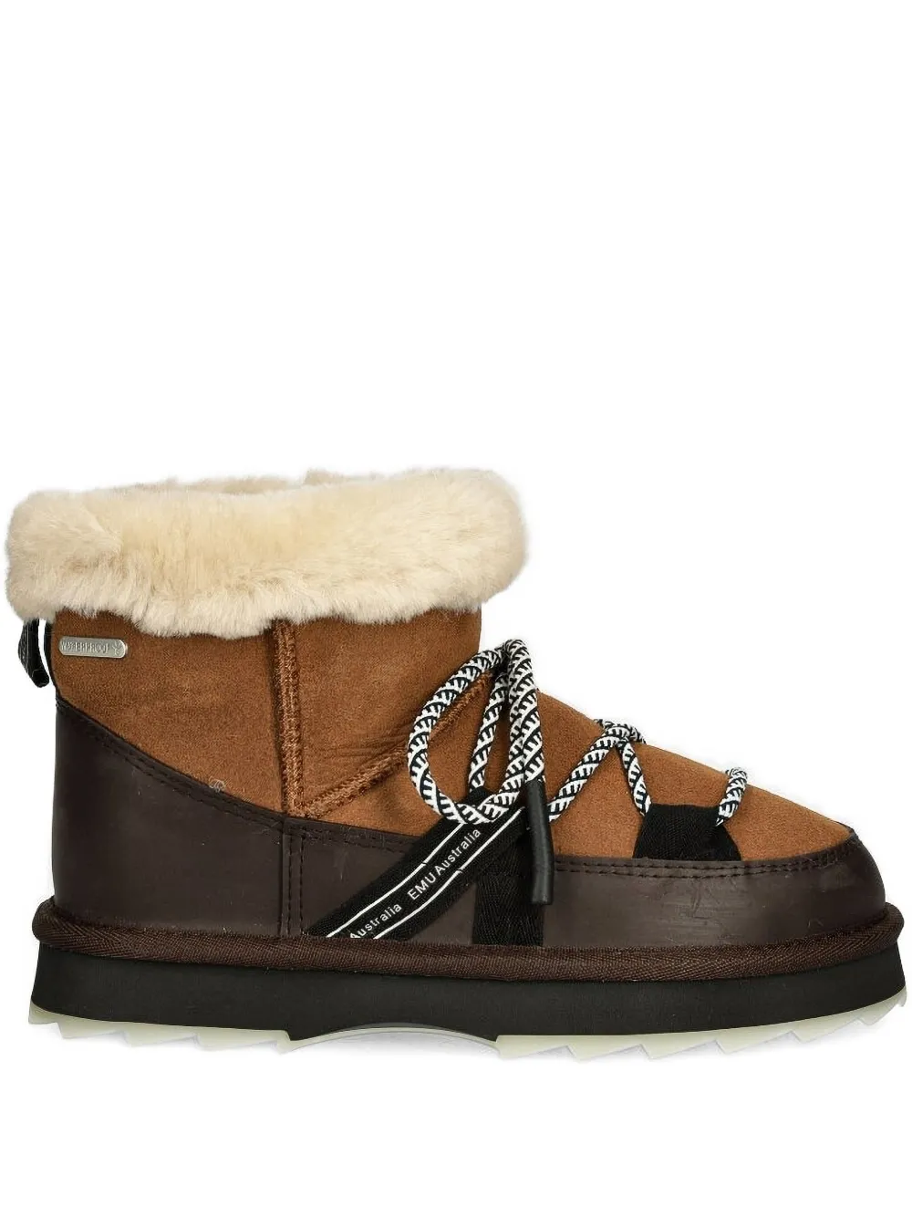 EMU AUSTRALIA lace-up ankle boots Brown