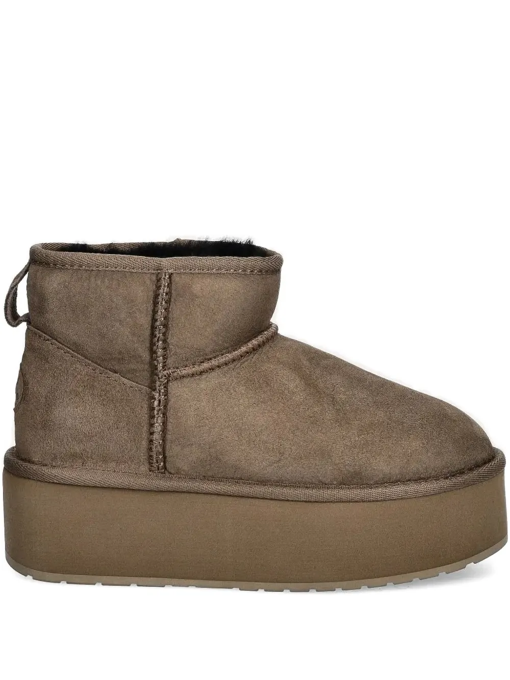 EMU AUSTRALIA platform suede ankle boots Brown