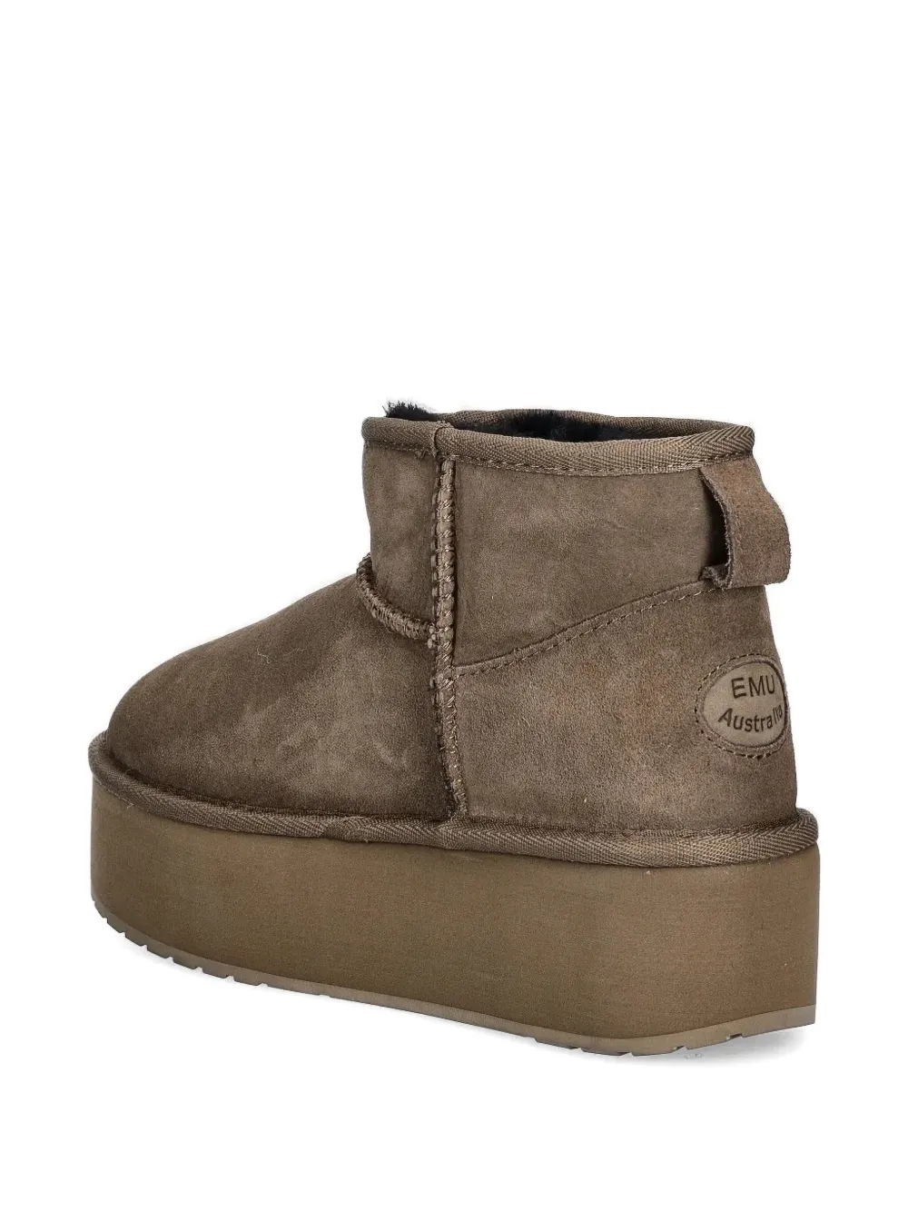EMU AUSTRALIA platform suede ankle boots Brown