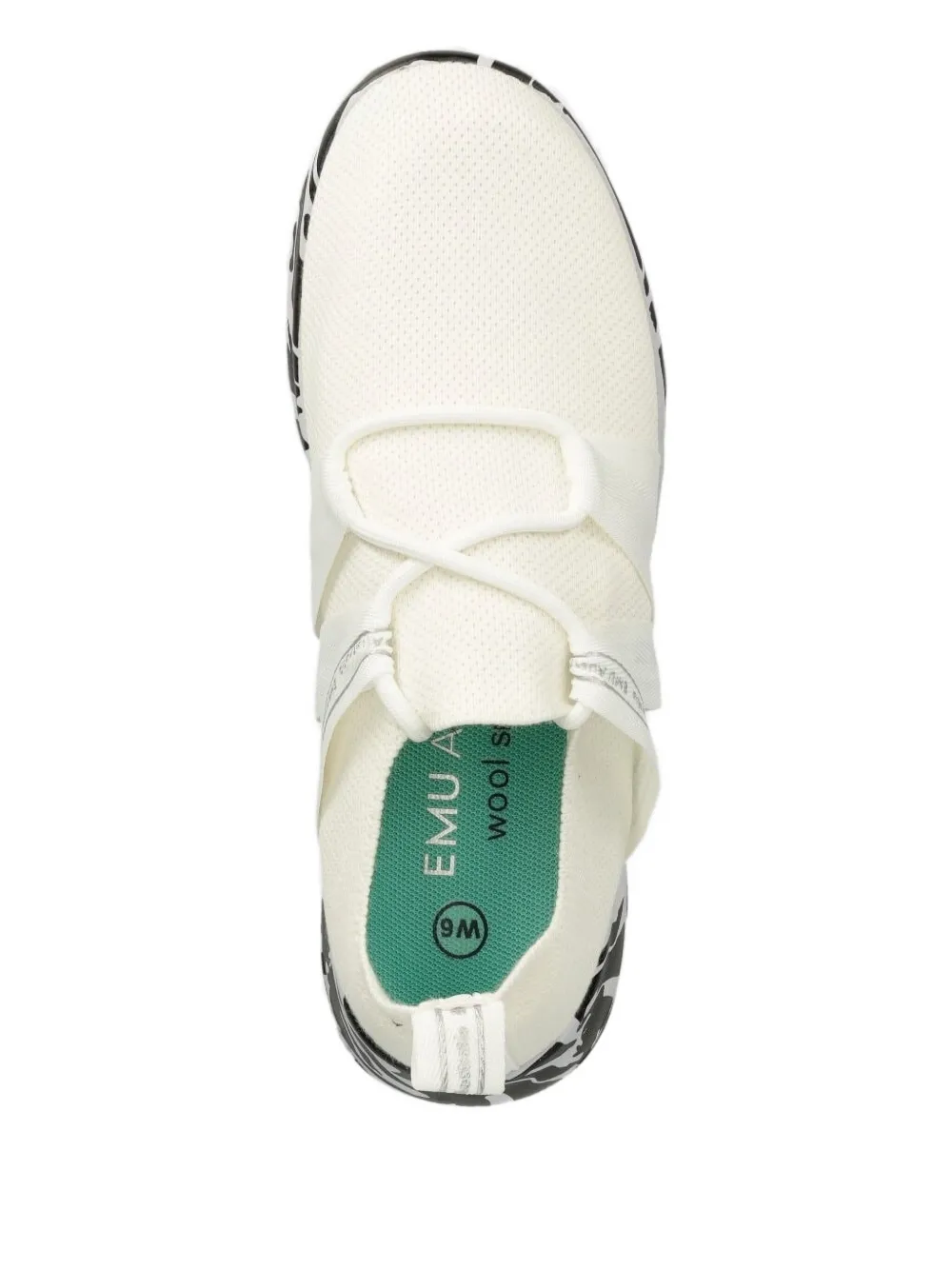 Emu Australia Knitted-band Slip-on Sneakers In White