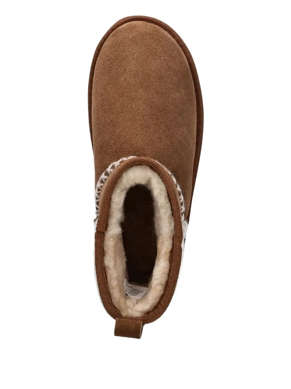EMU AUSTRALIA knitted-panel platform boots Brown