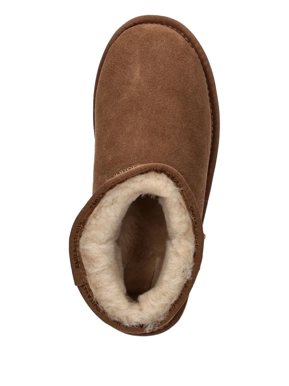 Emu Australia Sheepskin-lined Logo-plaque Boots In Brown