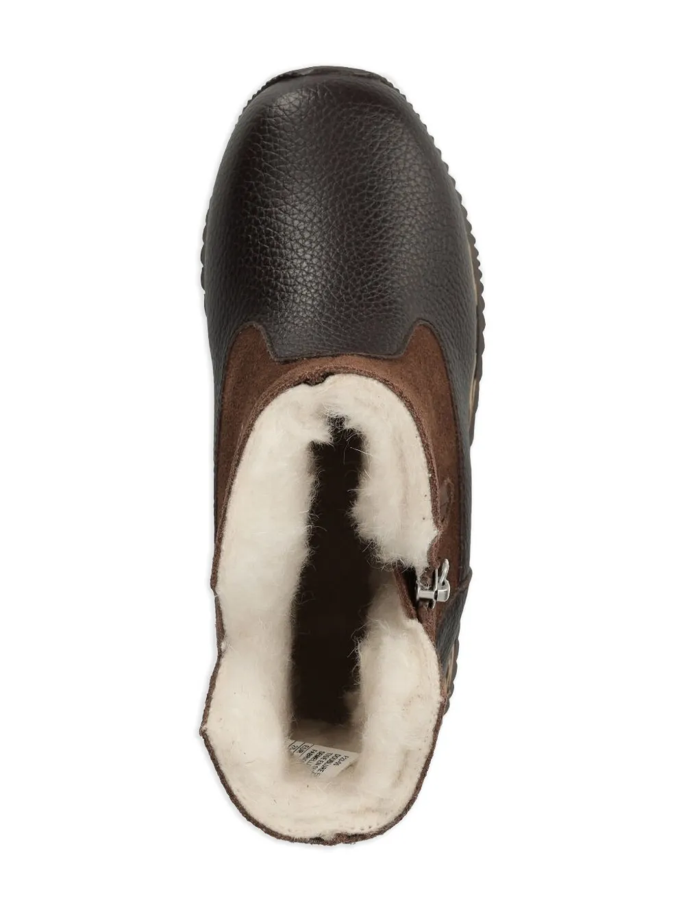 Emu Kids zip-detail suede leather boots Brown