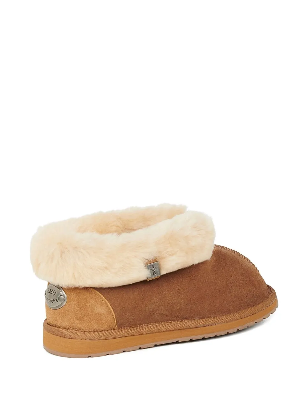 EMU AUSTRALIA Platinum Albany sheepskin-lined slippers Brown