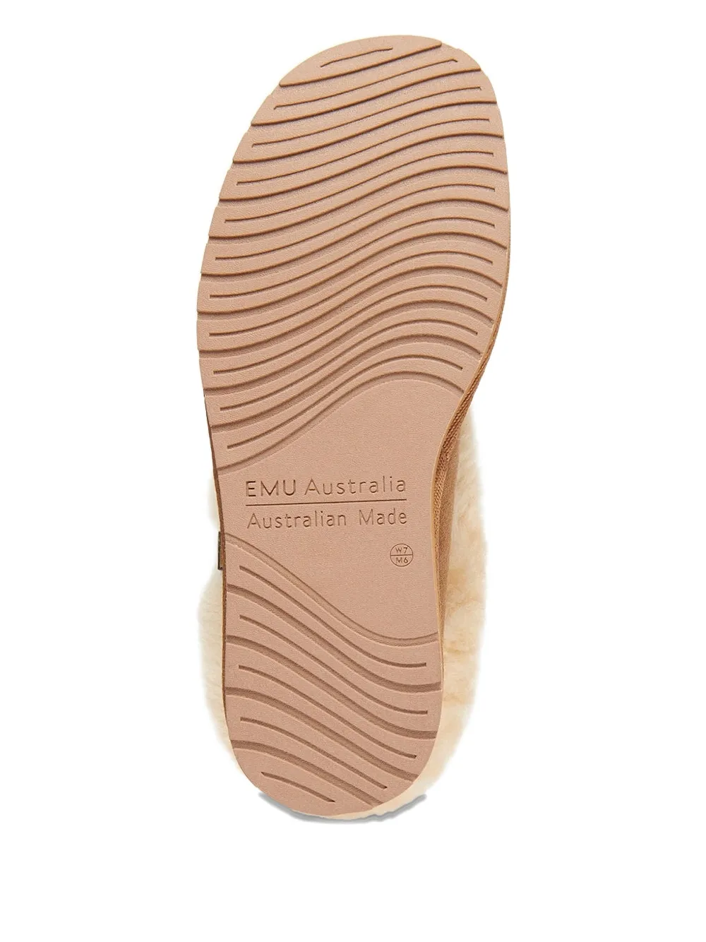 EMU AUSTRALIA Platinum Albany sheepskin-lined slippers Brown