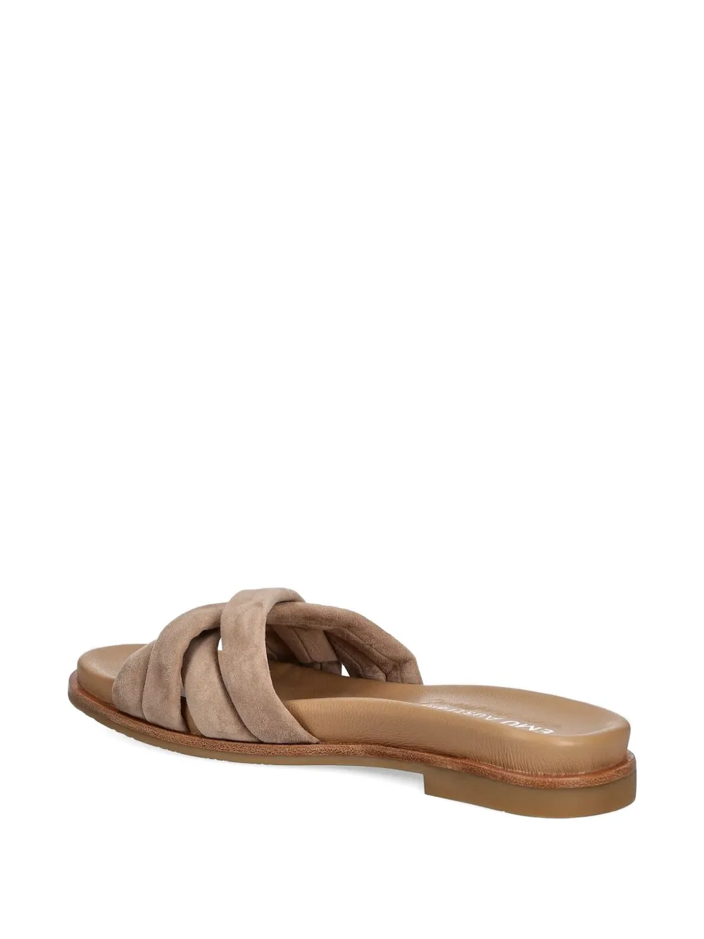 Emu Australia Braided Suede Slides In Multi